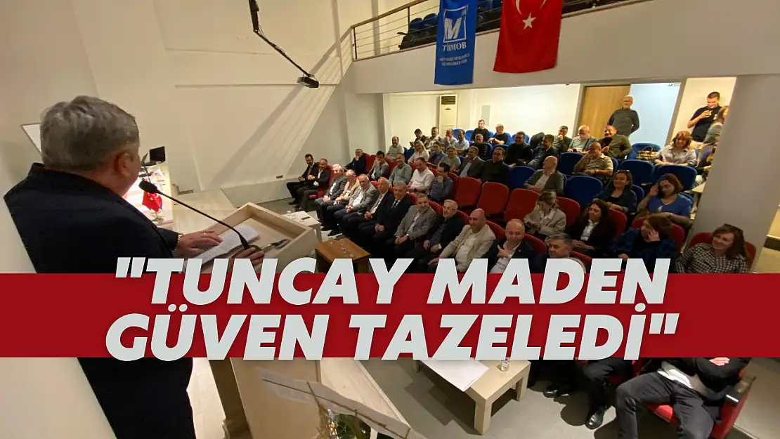 Tuncay Maden BSMMMO'da Güveni Tazeledi