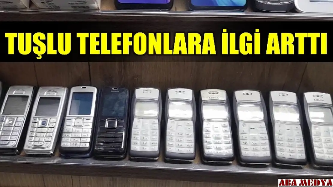 Tuşlu telefonlara ilgi arttı