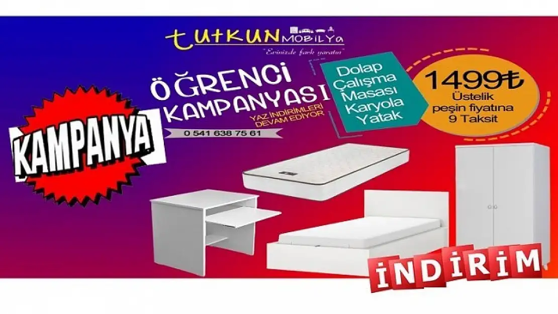 TUTKUN MOBİLYADA KAÇIRILMAYACAK KAMPANYA