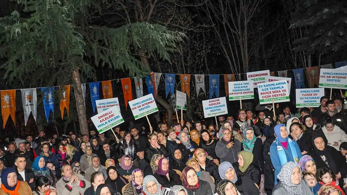 Ulupınar'ın mahalle toplantısı mitinge dönüştü