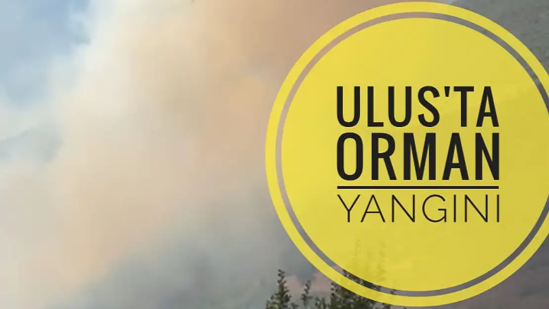 Ulus'ta büyük yangın