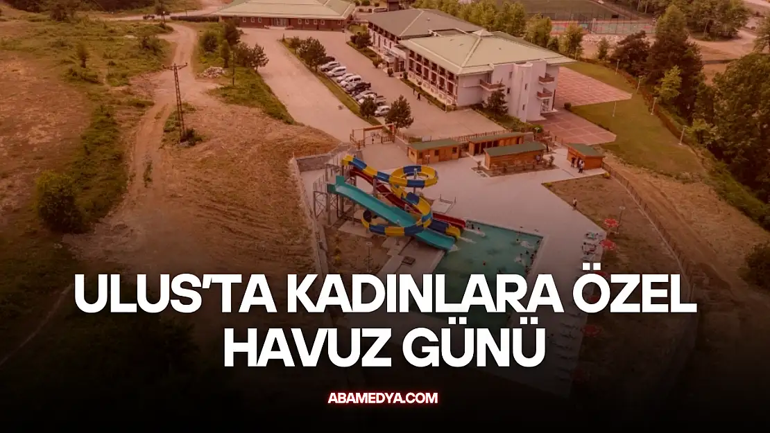 Ulus'ta Kadınlara Özel Havuz Günü