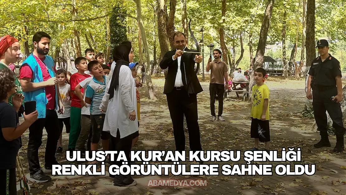 Ulus'ta Kur'an Kursu Şenliği