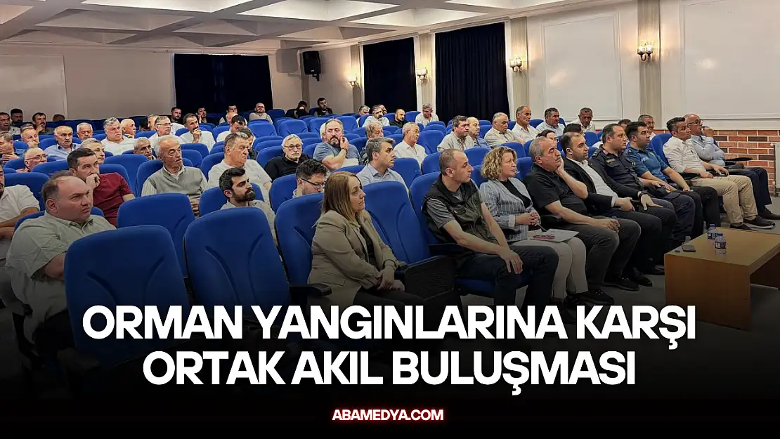 Ulus'ta Orman Yangınlarına Karşı Ortak Akıl Buluşması