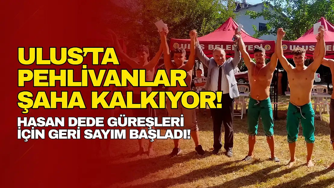 Ulus'ta Pehlivanlar Şaha Kalkıyor