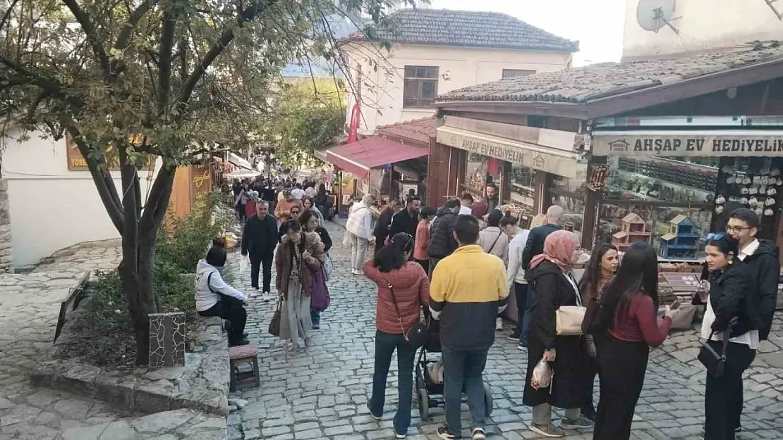 UNESCO kenti Safranbolu'da hafta sonu hareketliliği