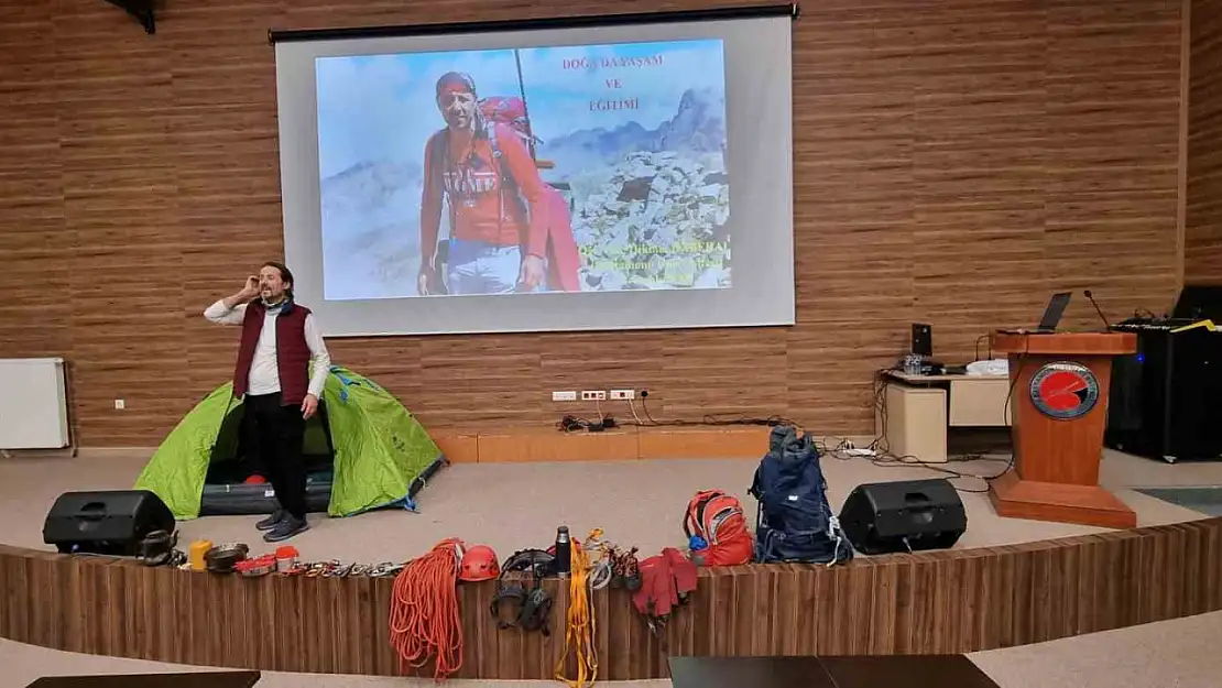 Üniversite öğrencilerine doğada yaşam eğitimi