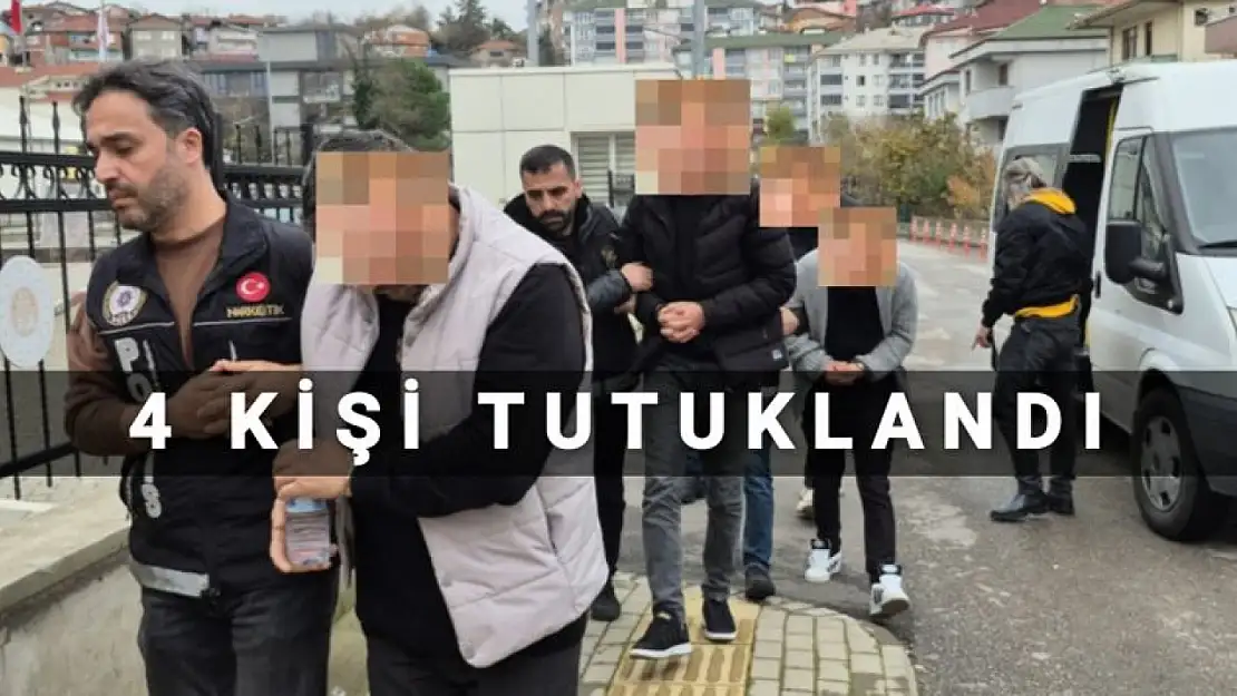 Uyuşturucu Operasyonu: 4 Tutuklu