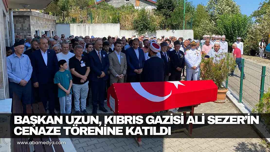 Uzun, Kıbrıs Gazisi Ali Sezer'in Cenaze Törenine Katıldı