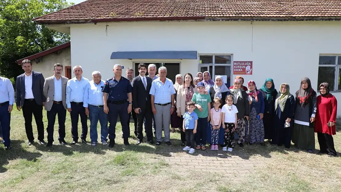 Vali Arslan'ın köy ziyaretleri devam ediyor