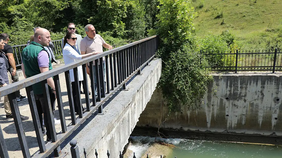 Vali Arslan, selden etkilenen Ulus İlçesini ziyaret etti