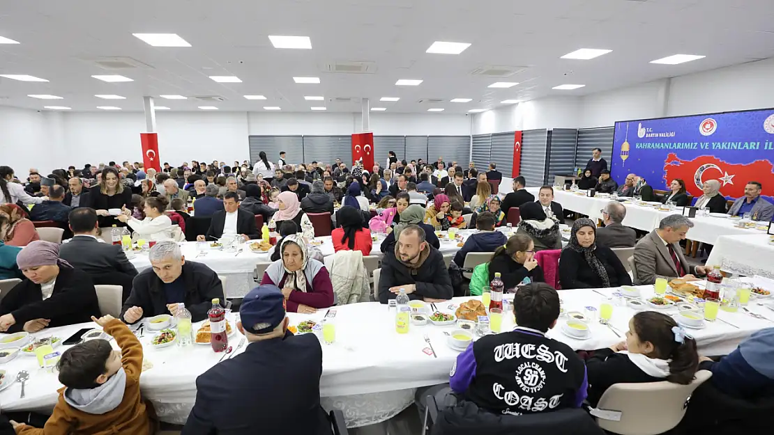 Valilikten Şehit Aileleri ile Gaziler onuruna iftar