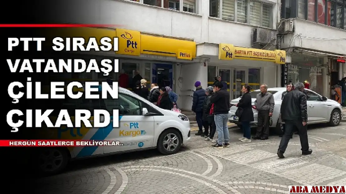 Vatandaşın PTT çilesi