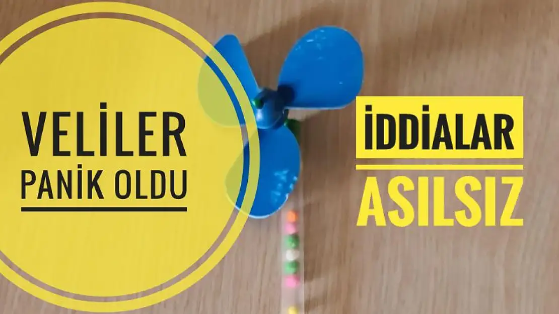 Velileri panik sardı, iddialar asılsız