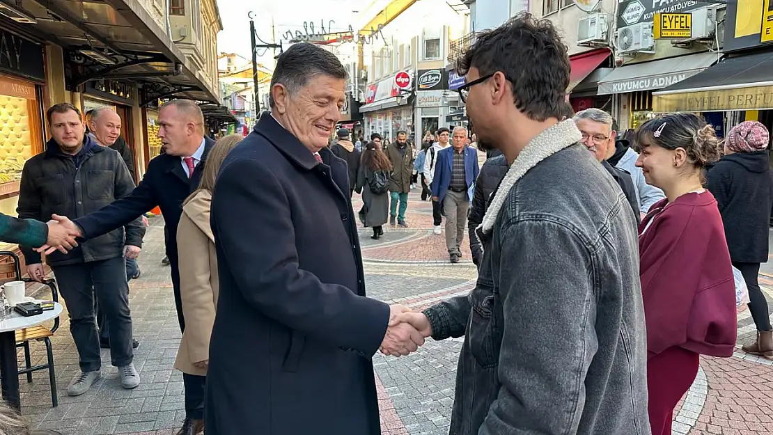 Yalçınkaya'dan yeni yıl tebrik ziyaretleri