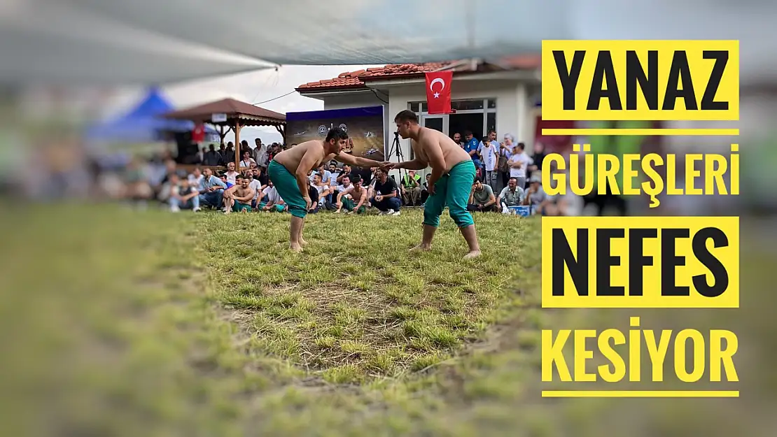 Yanaz Karakucak güreşleri nefes kesiyor
