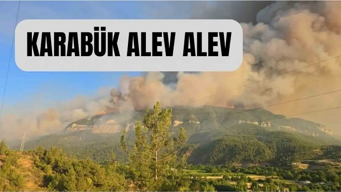 Yangın devam ediyor