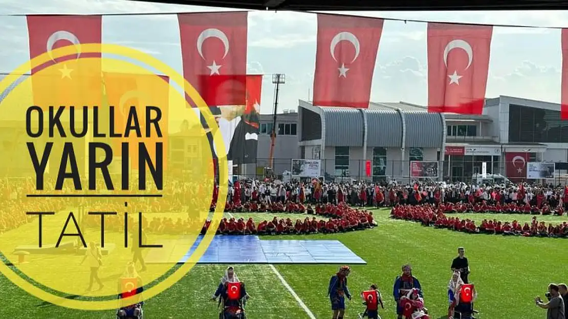 Yarın okullar tatil edildi