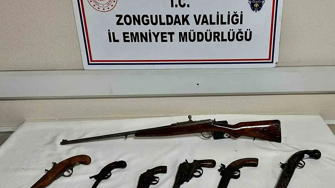 Yasadışı silah ticaretine polis baskını