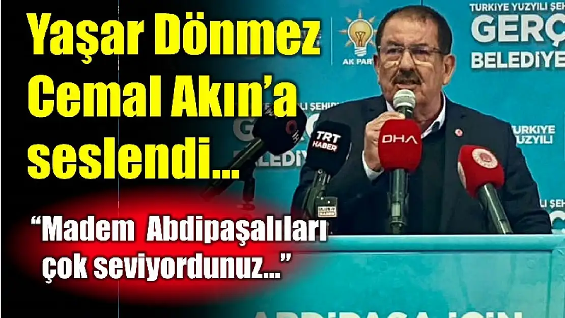 Yaşar Dönmez MHP'lilere seslendi