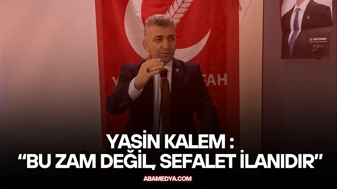 Yasin Kalem'den Emekli Tepkisi: 'Bu Zam Değil, Sefalet İlanıdır'