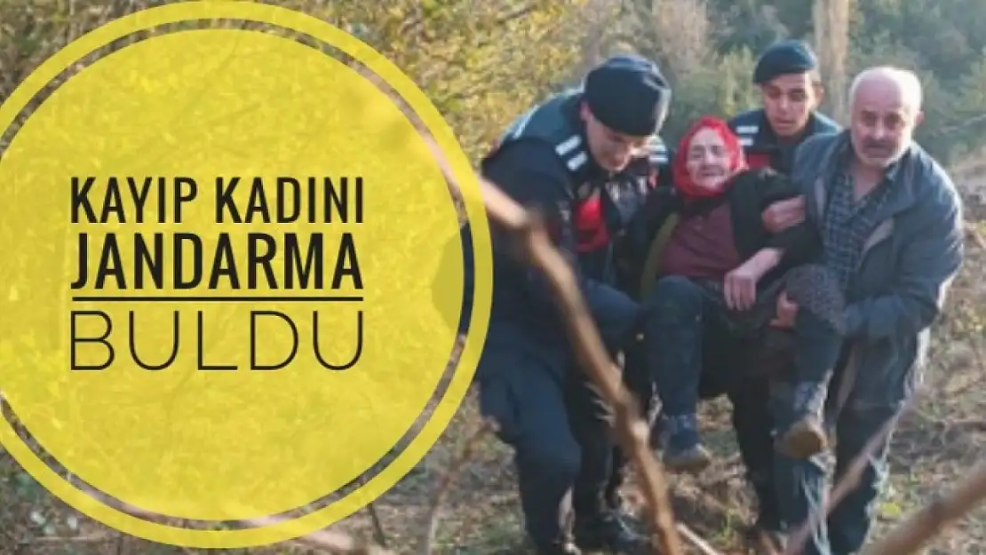 Yaşlı kadın ormanda bulundu