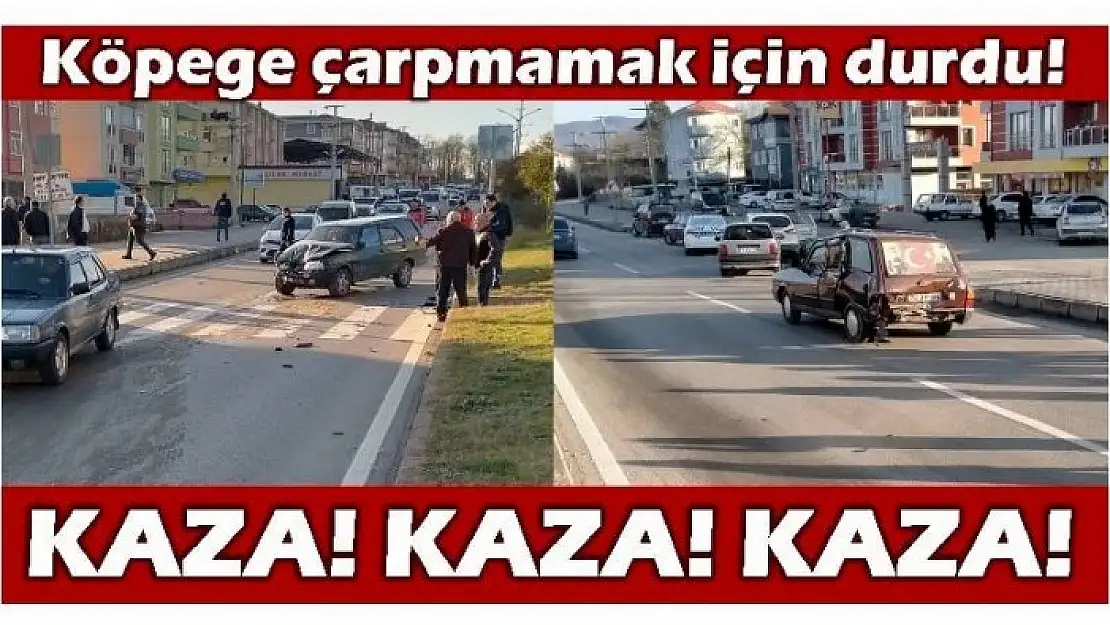 YAYA GEÇİDİNDE KAZA!