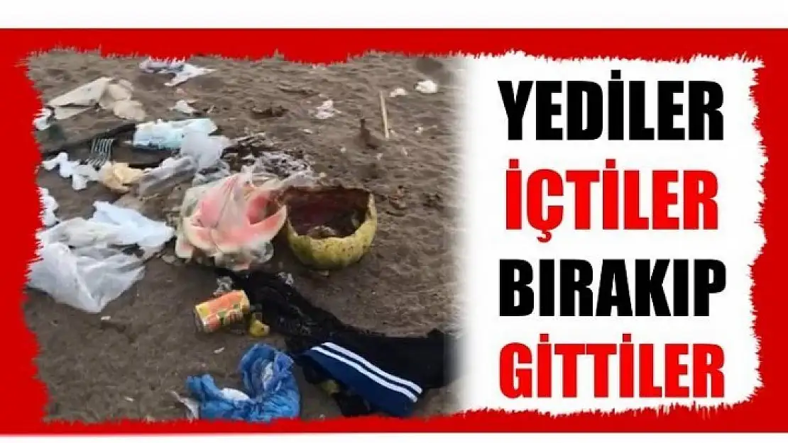 YEDİLER, İÇTİLER, GİTTİLER!