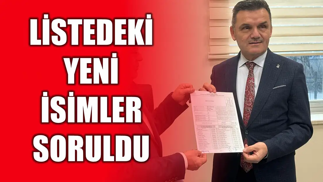 Yeni isimler hakkında konuştu