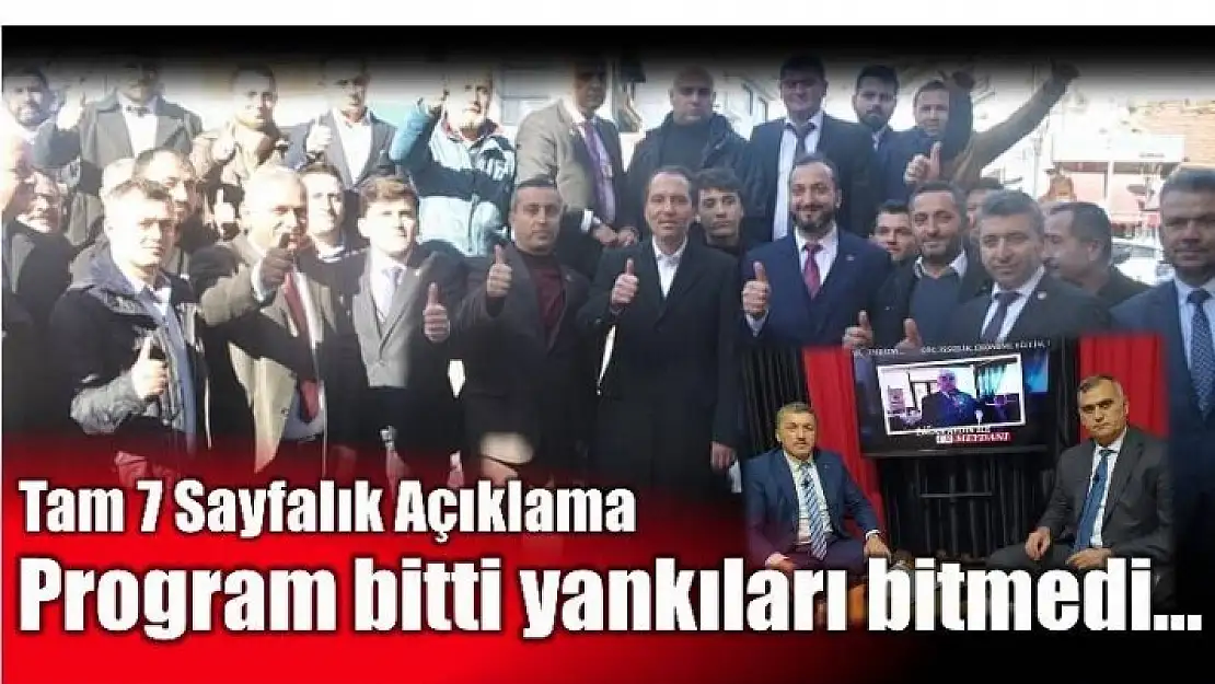 YENİDEN REFAH PARTİSİNDEN 7 SAYFALIK YANIT