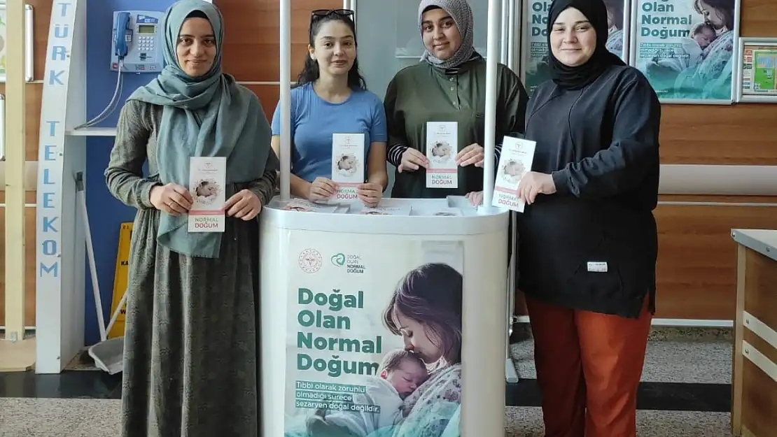 Yığılca'da doğal olan normal doğum eğitimi