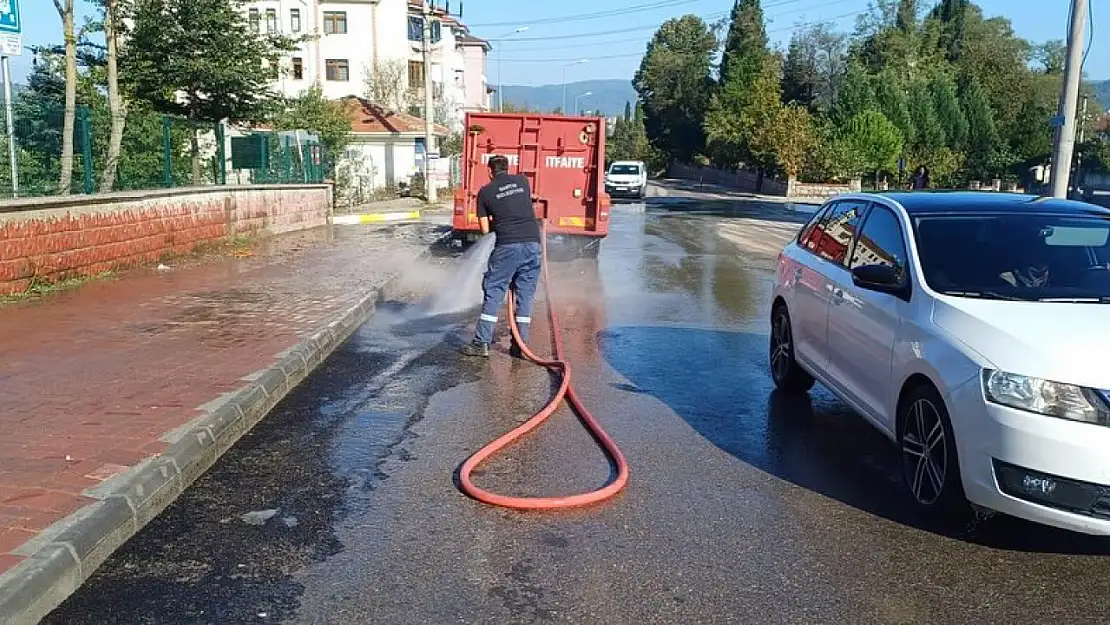 Yıkama çalışmaları devam ediyor