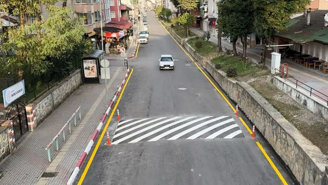 Yol çalışmaları tamamlandı