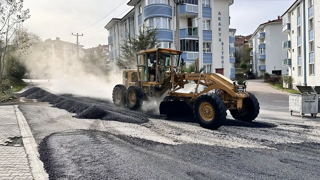 Yol çalışmalarında 34 bin 890 ton asfalt kullanıldı