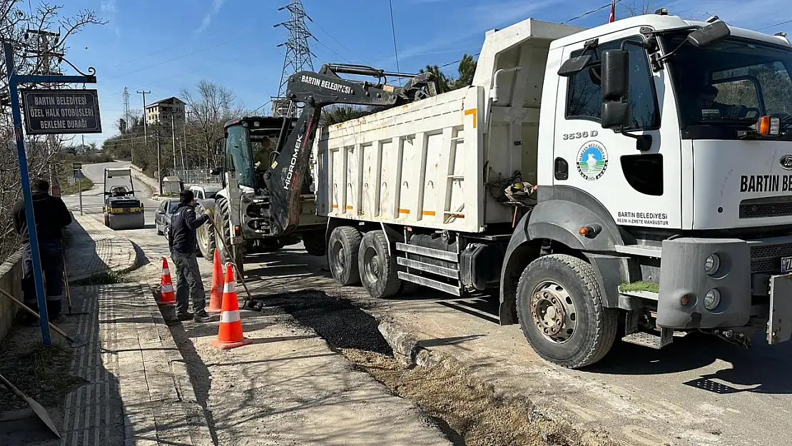 Yollarda bakım çalışması