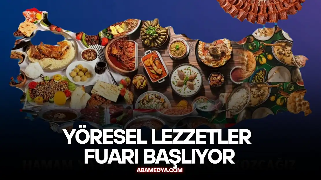 Yöresel Lezzetler Fuarı Başlıyor