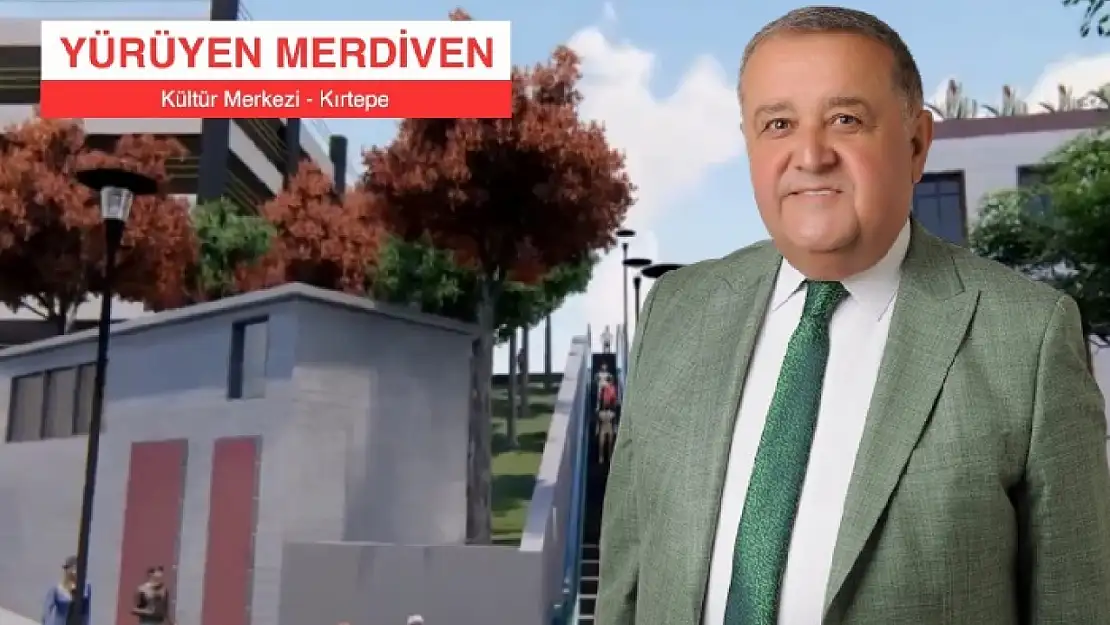 'Yürüyen merdiven projesini hayata geçireceğiz' 