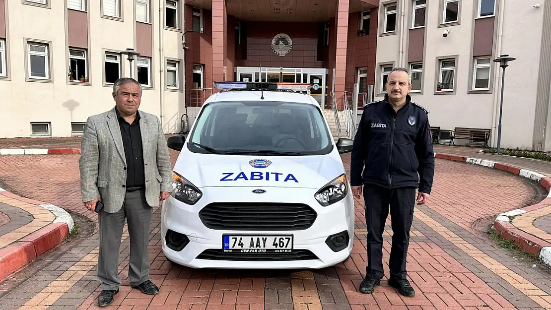 Zabıta Müdürlüğüne araç tahsis edildi