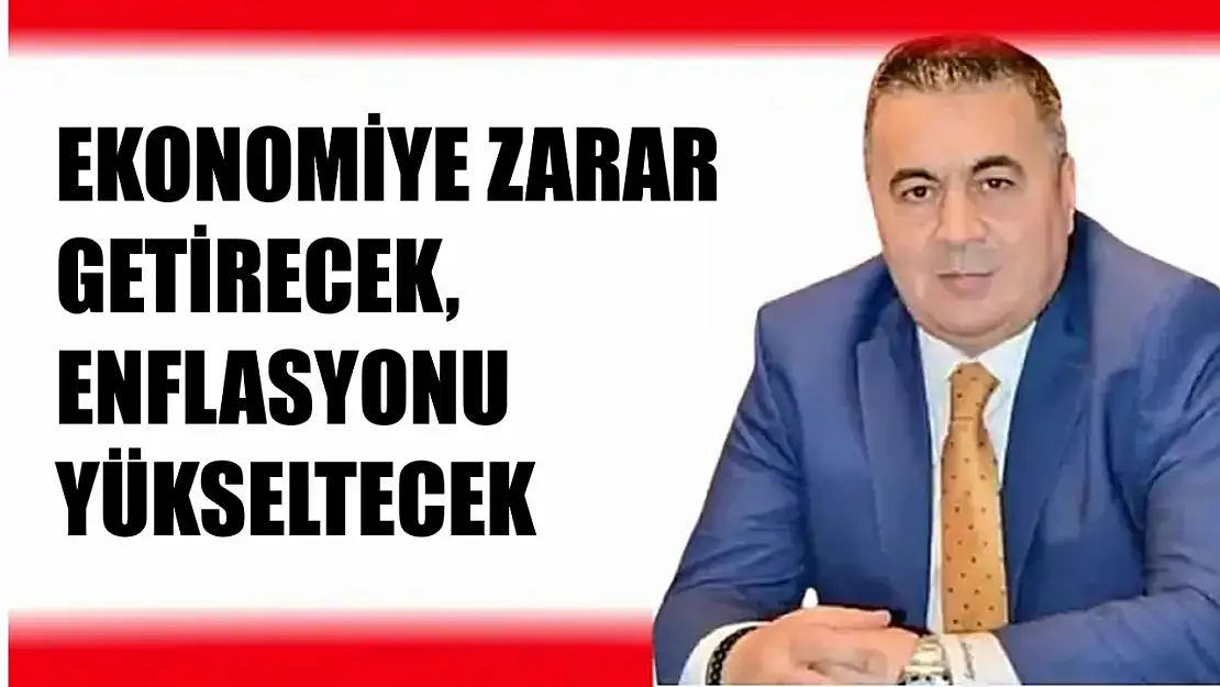 'Zamlar çare değil'