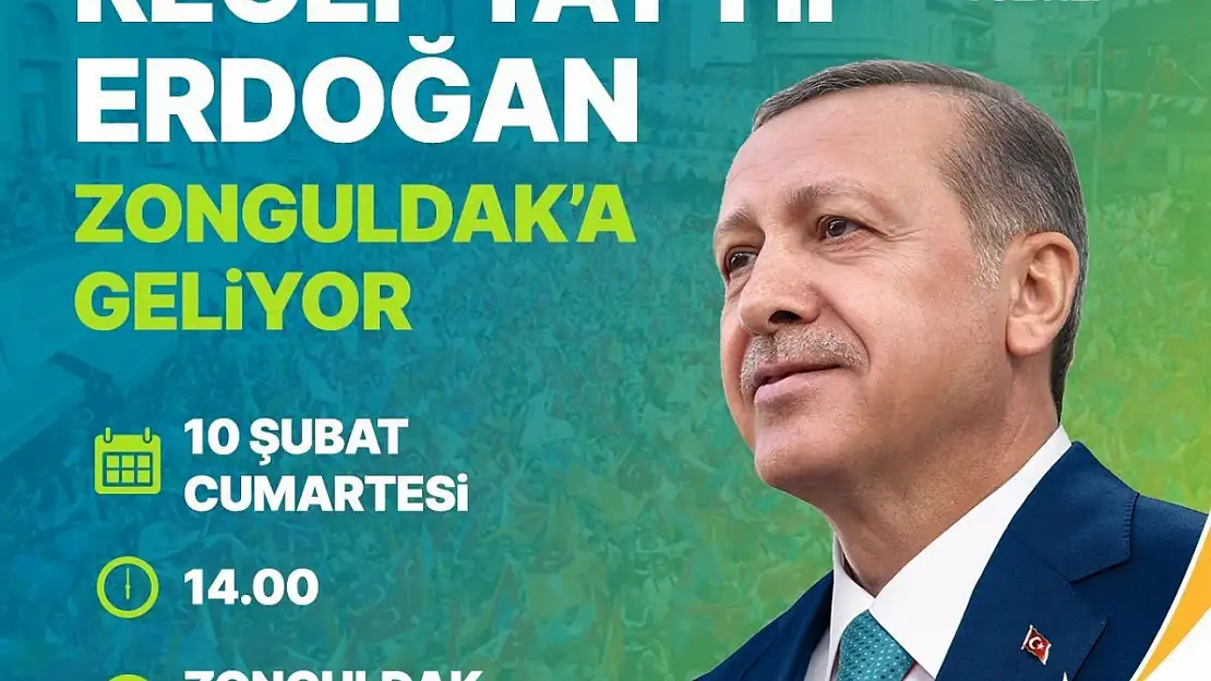 Zonguldak Cumhurbaşkanı Erdoğan'ı ağırlayacak