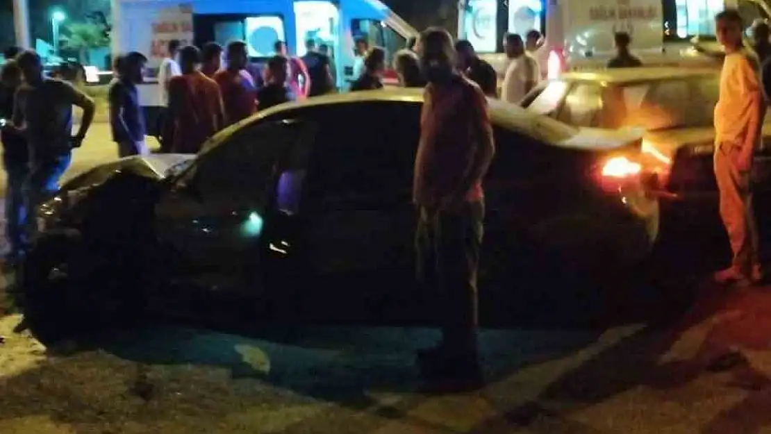 Zonguldak Ereğli'de trafik kazası: 2 yaralı