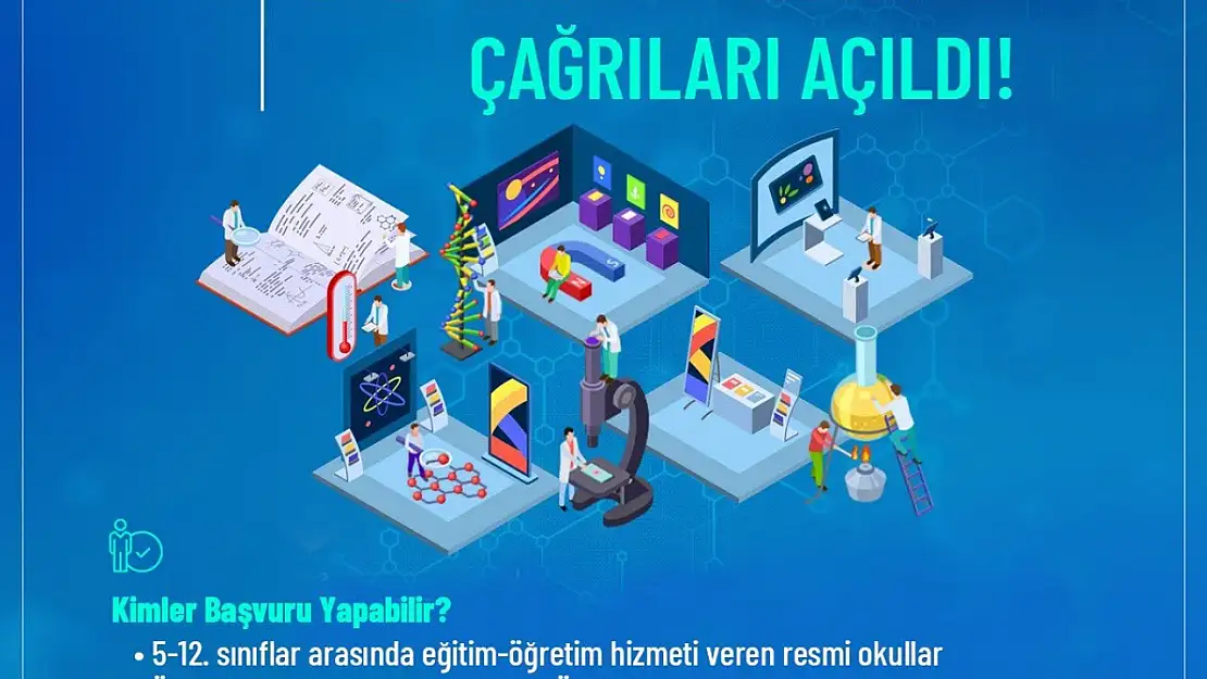 4006-TÜBİTAK Bilim Fuarları başvuruları açıldı