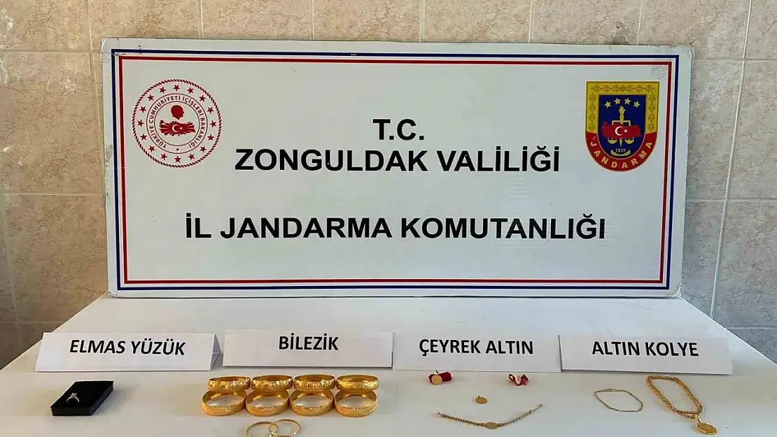 Zonguldak'ta çalınan ziynet eşyaları Bolu'da toprağa gömülü bulundu, 2 kişi tutuklandı