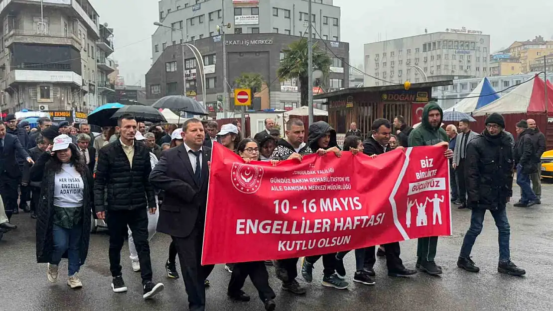 Zonguldak'ta Engelliler Haftası törenle kutlandı