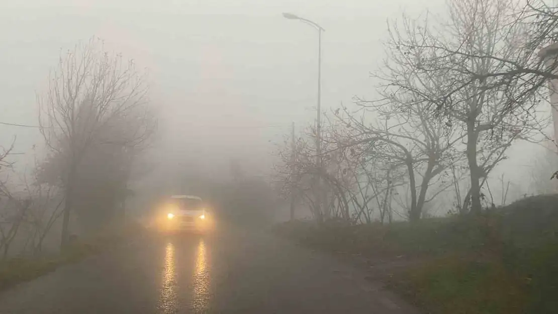 Zonguldak'ta sıcaklık düştü, sis etkili oldu