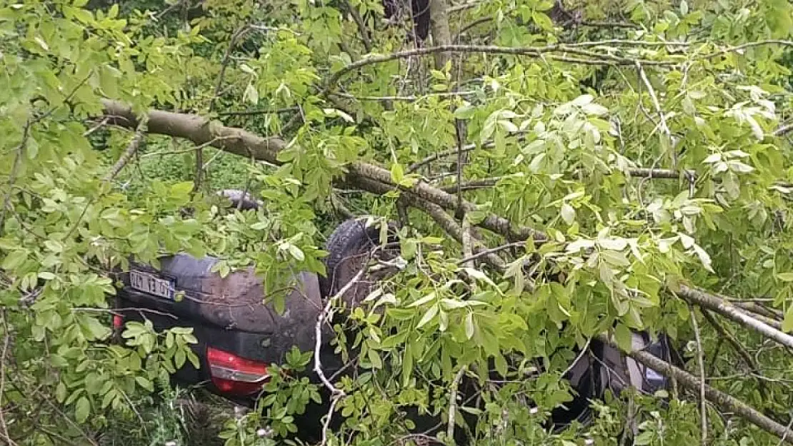 Zonguldak'ta trafik kazası: 1 yaralı