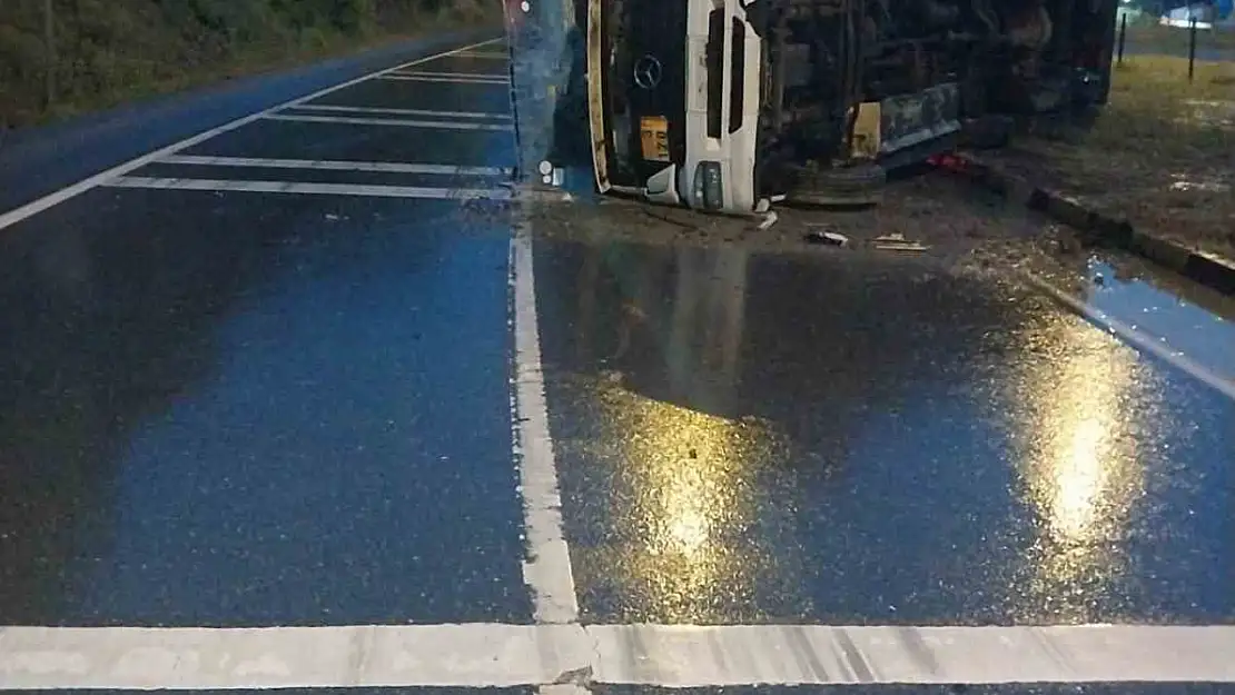 Zonguldak'ta trafik kazası: 1 yaralı