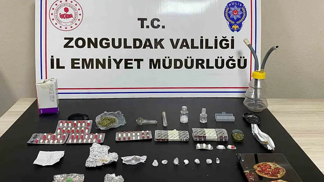 Zonguldak'ta uyuşturucu operasyonunda 1 tutuklu