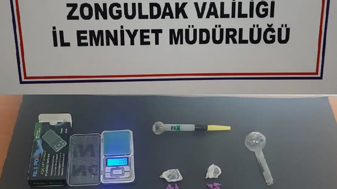 Zonguldak'ta uyuşturucu operasyonu