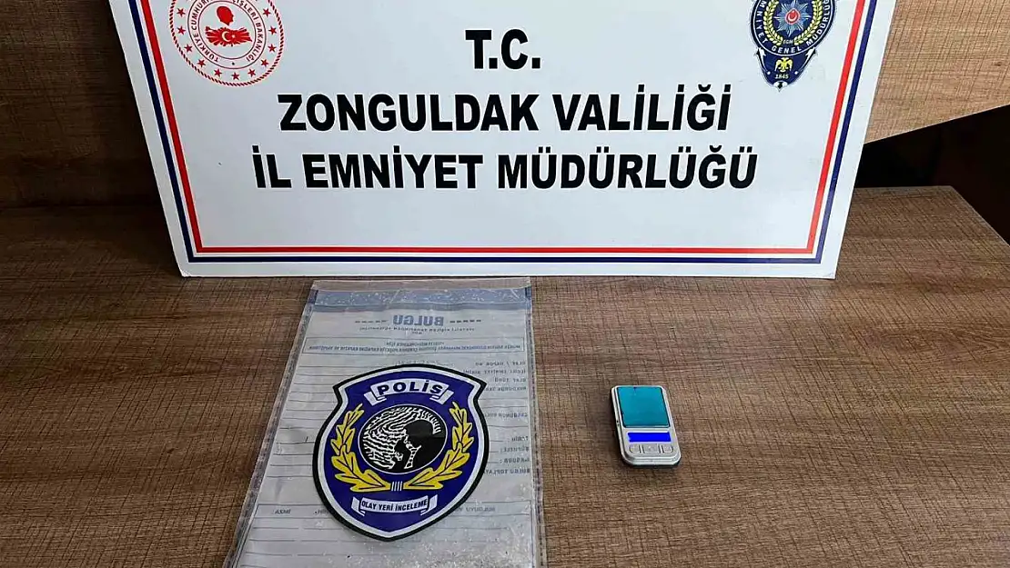 Zonguldak'ta uyuşturucu operasyonu